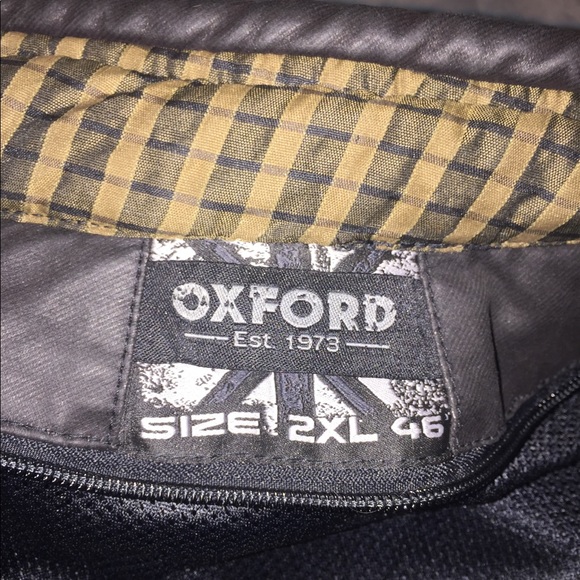 SOLD Men’s Oxford Hardy Waxed Cotton Motorcycle - Picture 5 of 8